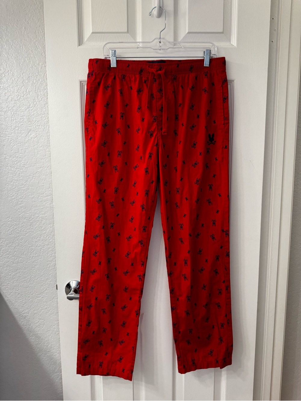 Psycho Bunny Men's Pajama Pants Allover Skull & Bunny Print Sz M - Picture 3 of 11